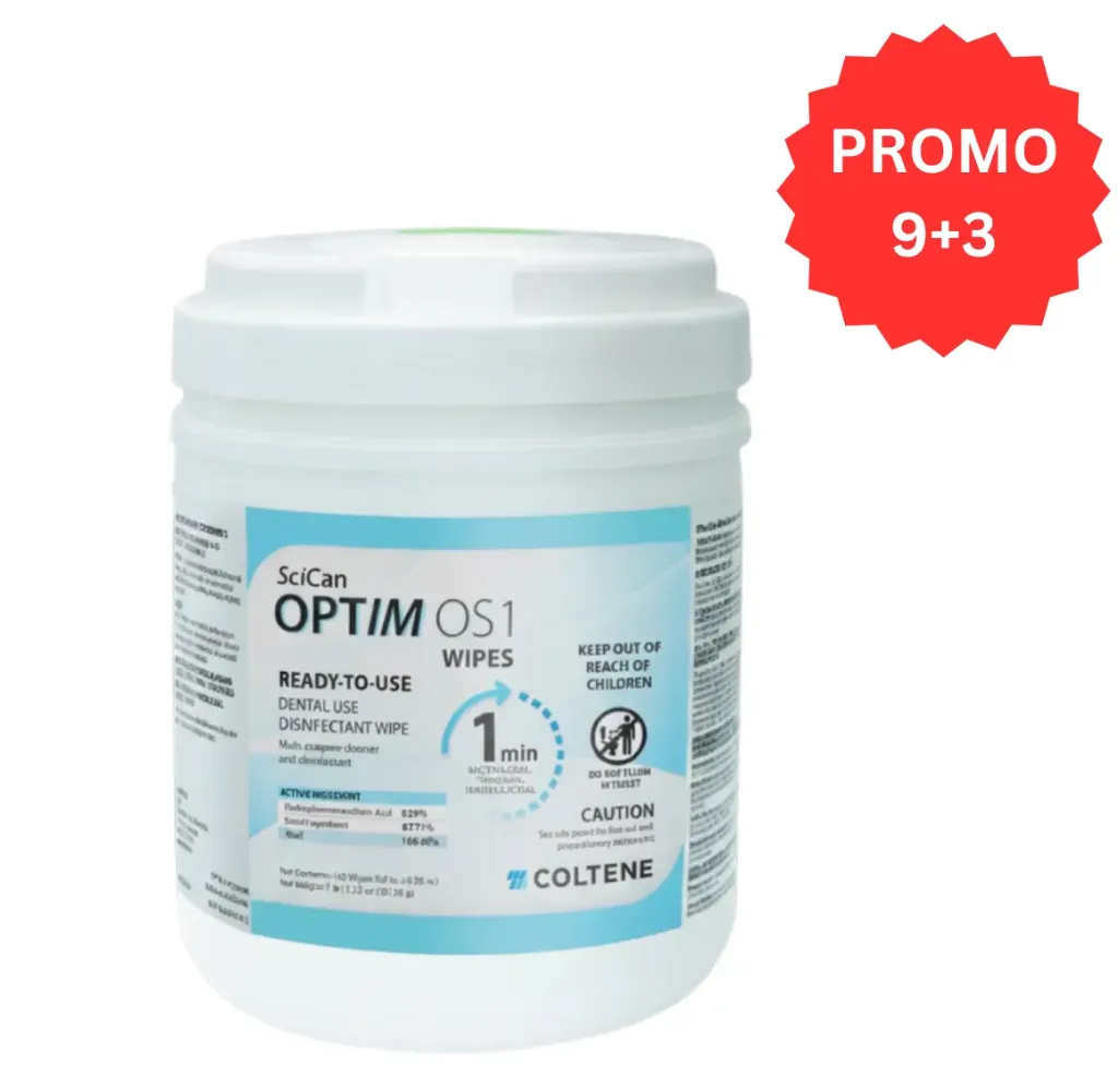 SciCan- OPTIM OS1, Wipes, 6" x 7", Large, 160/Pk, OS1CA-W12