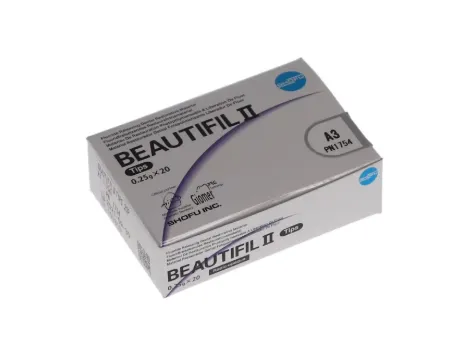 Shofu-Beautifil II, Light-Cure, Compule Tips Refill, Universal Viscosity, 0.25 g, A3, 20/Pk, 1754