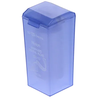 Dental Floss, Unwaxed Refill, 200 yds, 1/Pk, PR130