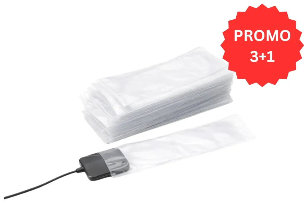 HSB-Digital Sensor Sleeves / Covers, 1 3/8" x 8", 500/Pk, 101172 (One box)