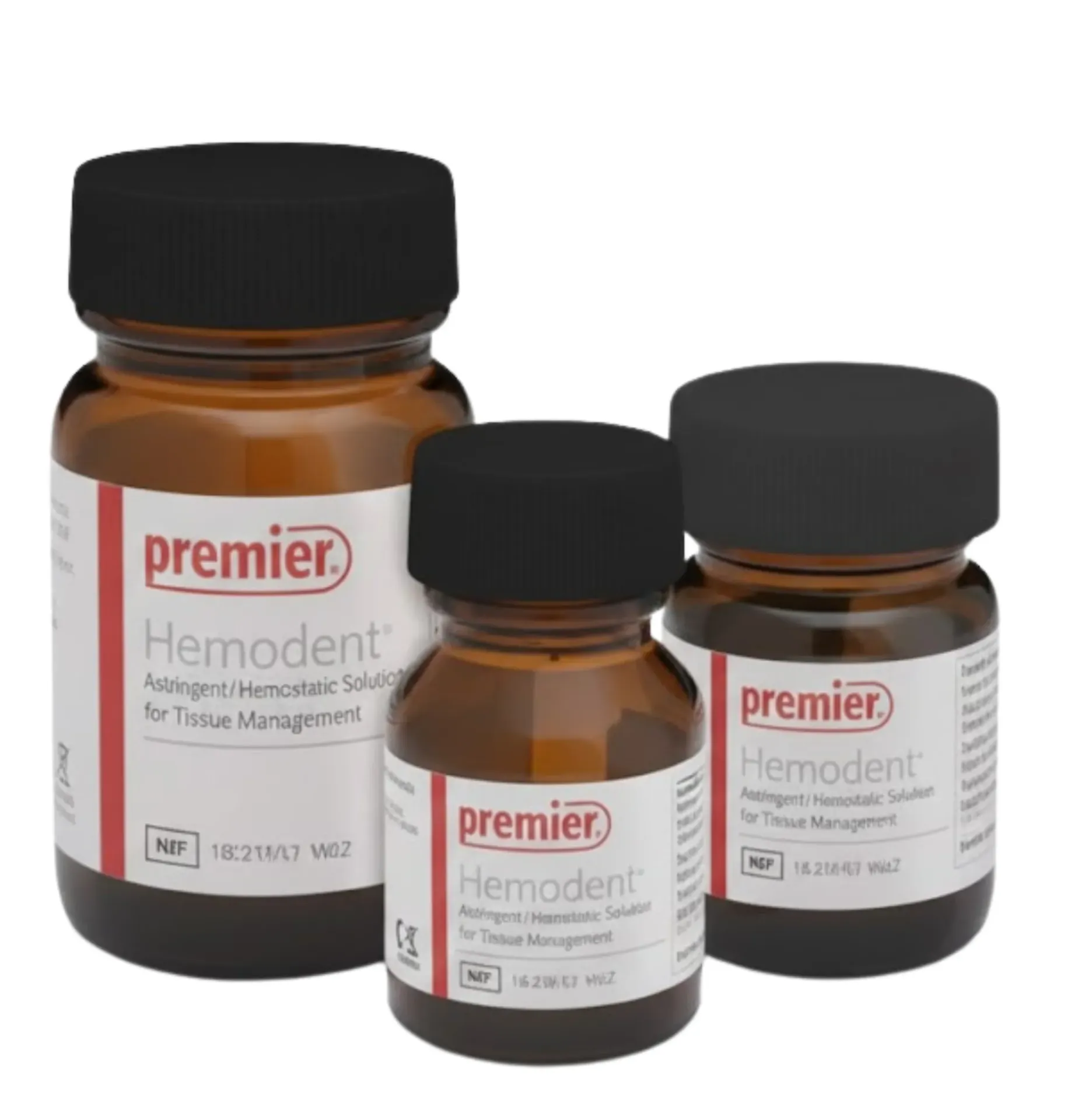 Premier-Hemodent Topical Hemostatic Solution, Buffered Aluminum Chloride, 10 cc, 1/Pk, 9007071