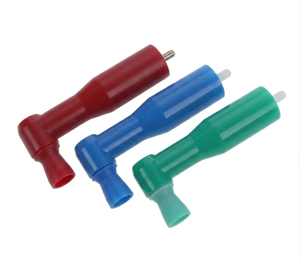 HSB-Disposable Prophy Angles, Soft Webbed Cup, Latex-Free, Blue, 144/Pk, 247101