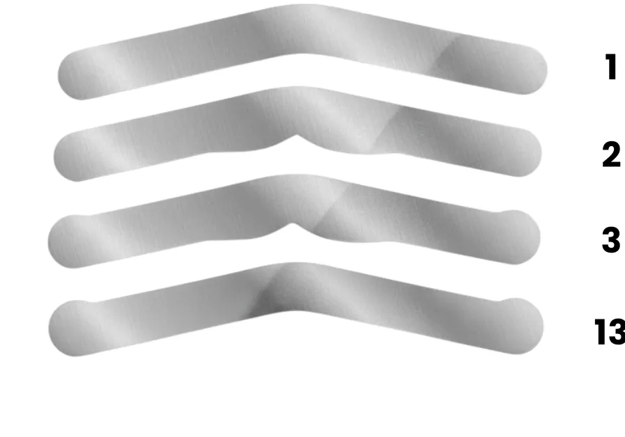 HSB-Tofflemire Matrix Bands, .0015", 0.04 mm, # 13, 144/Pk, 101111