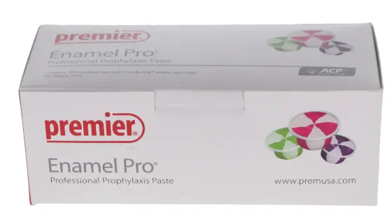 Premier-Enamel Pro Prophy Paste, Coarse, Vanilla Mint, 200/Box, 9007619