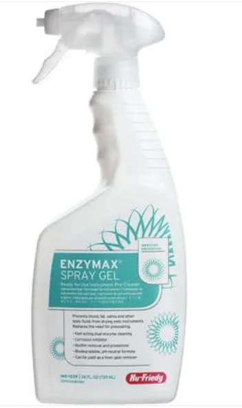 Hu-Friedy-Enzymax Enzyme Detergent, Spray Gel, 24 oz, 1/Pk, IMS-1229