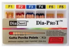Diadent-Gutta Percha, MM, Dia-ProT #F5, 60/Pk, ML150-S605