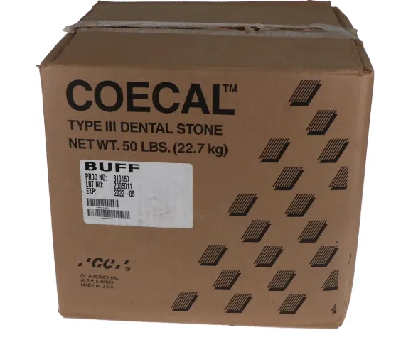 [310150] GC America-COECAL Laboratory Stone, Buff, 50 lbs, 1/Pk, 310150
