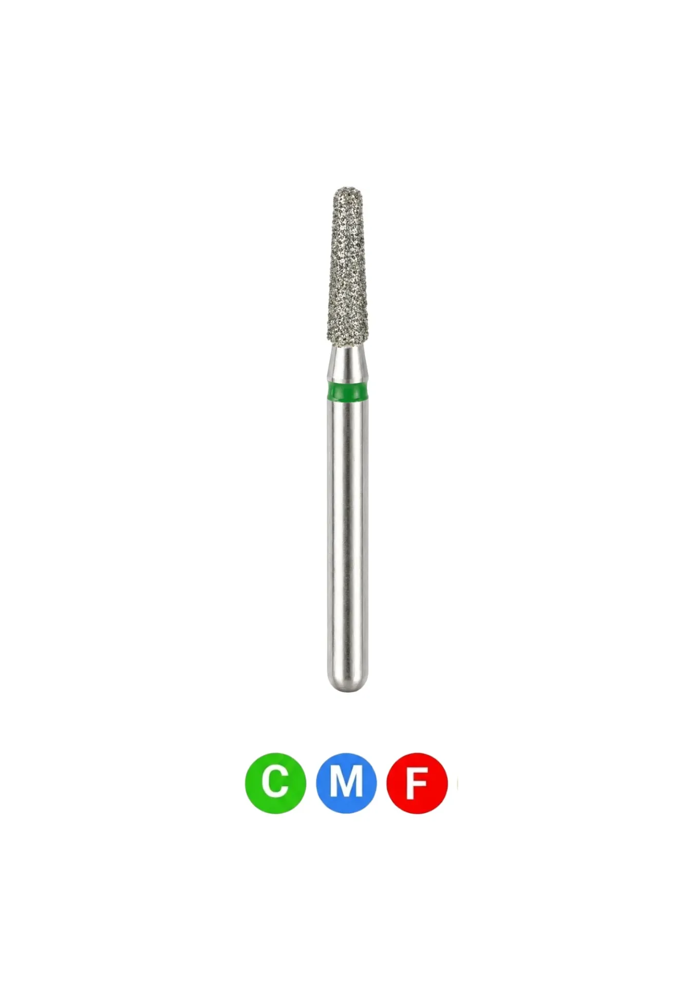 [A16RF] Crosstech-Diamond Burs, FG, Modified Flat End Taper, Fine, Red, 1.6 mm, 846KR-016F, 5/Pk, A16RF
