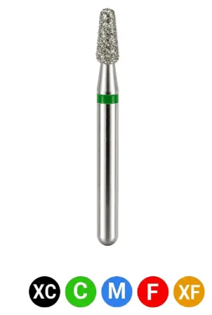 [A16RLF] Crosstech-Diamond Burs, FG, Modified Flat End Taper, Fine, Red, 1.6 mm, 845KR-016F, 5/Pk, A16RLF