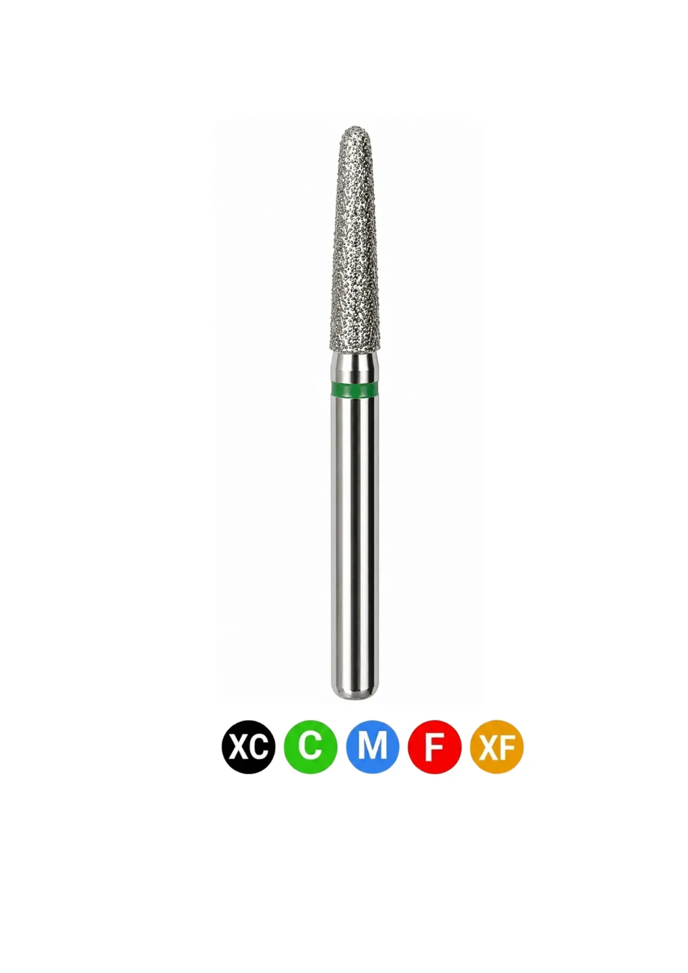 [S3] Crosstech-Diamond Burs, FG, Modified Bevel Cylinder, Medium, Blue, 1.6 mm, 879KR-016, 5/Pk, S3