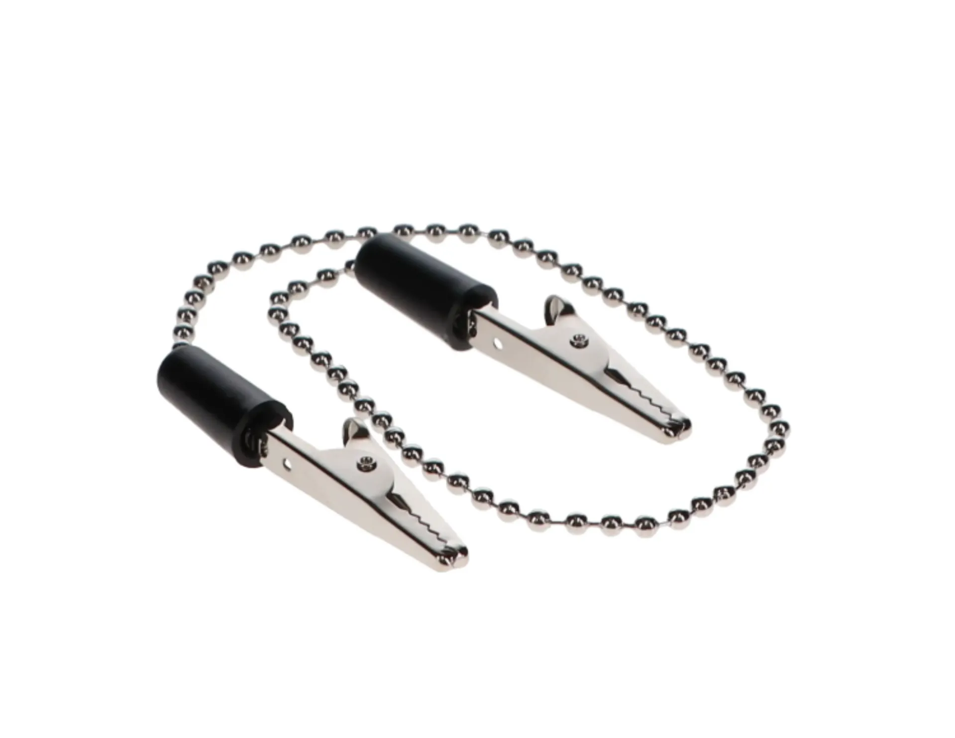 HSB-Autoclavable Bib Clips- 1/box, Black-01230
