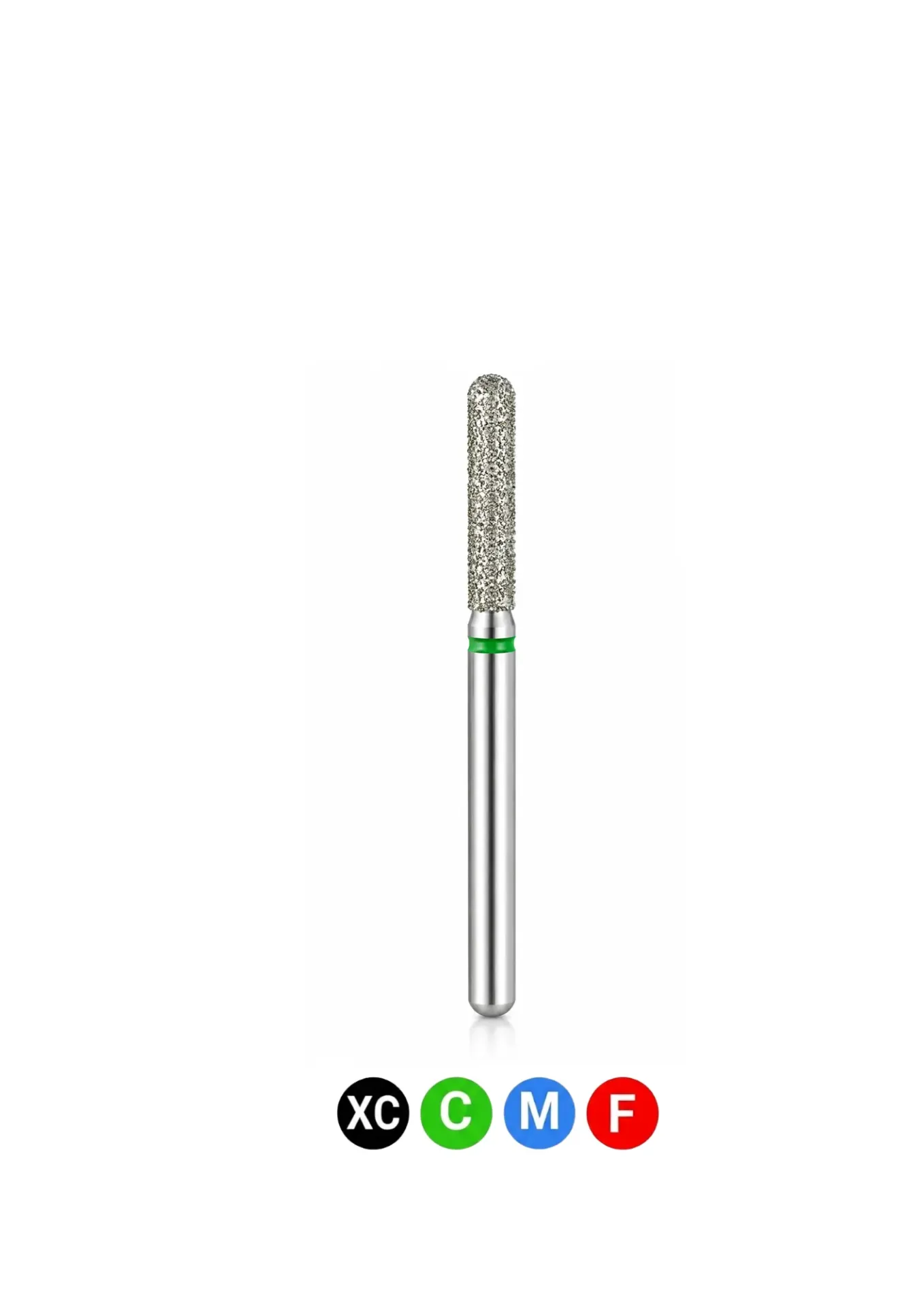 [B2MXC] Crosstech-Diamond Burs, FG, Modified Cylinder, Xtra Coarse, Black, 1.4 mm, KS2-014SC, 5/Pk, B2MXC