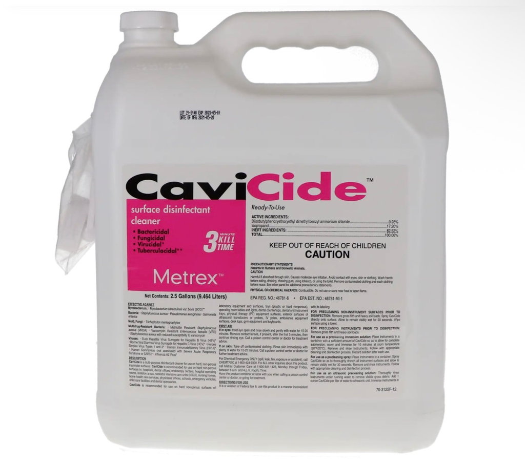 Metrex-CaviCide™-2.5 Gallon Bottle-11-1025