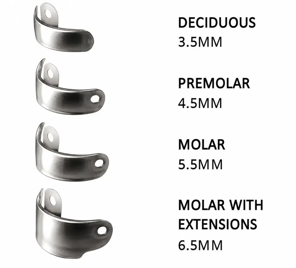 Palodent Plus Matrix-Premolar-5.5mm-Pk/50-CR-1023
