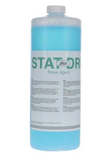 Scican-Stat-Dri Plus, Dryin & Rinse Agent, Refill with Cap, 32 oz/Bt, 1/Pk, 32OZPLUS