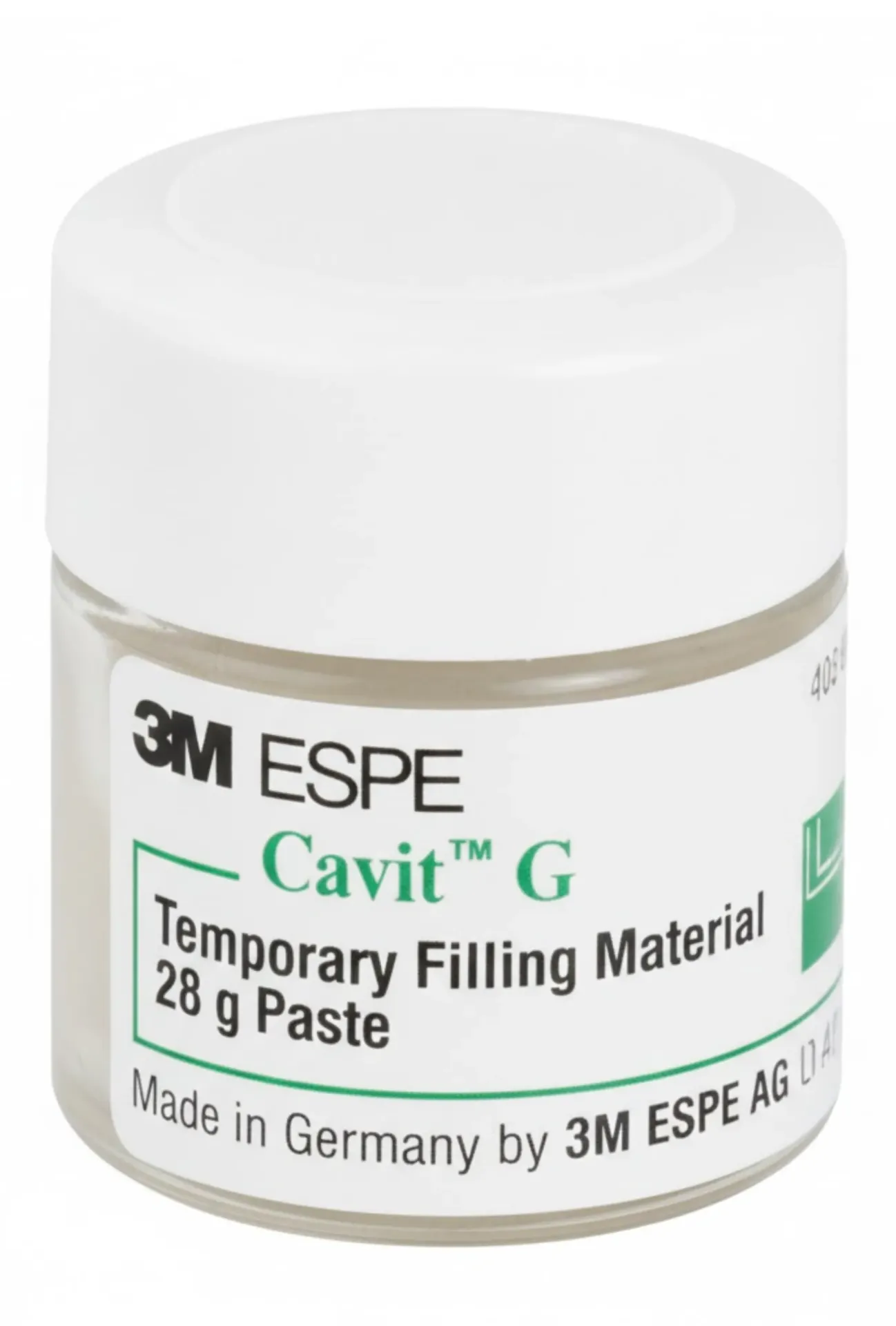 3M (Solventum)-Cavit-G Single Jar, Gray (Soft) Temporary Filling Material, Self-Cure, 28 Gm - 44313