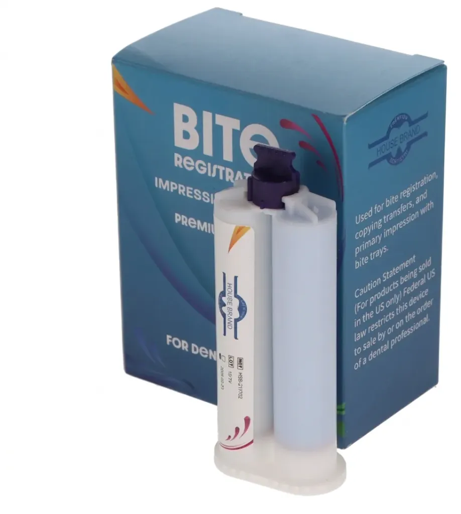 HSB-Bite Registration Impression Material 2/Pk Regular Set Unflavored, 210101