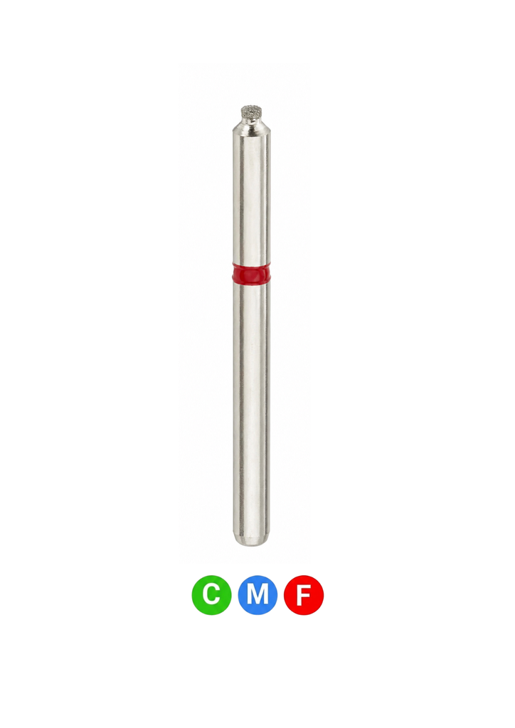 Crosstech-Bur Axial Reduction M1, Fine, Red, 0.6mm, 525-006F, 5/Pk, 525-006F