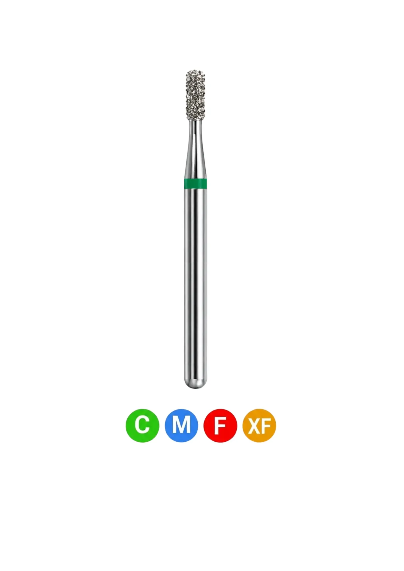 Crosstech-Diamond Burs, FG, Long Pear, 1.6 mm, 830L-016, 5/Pk