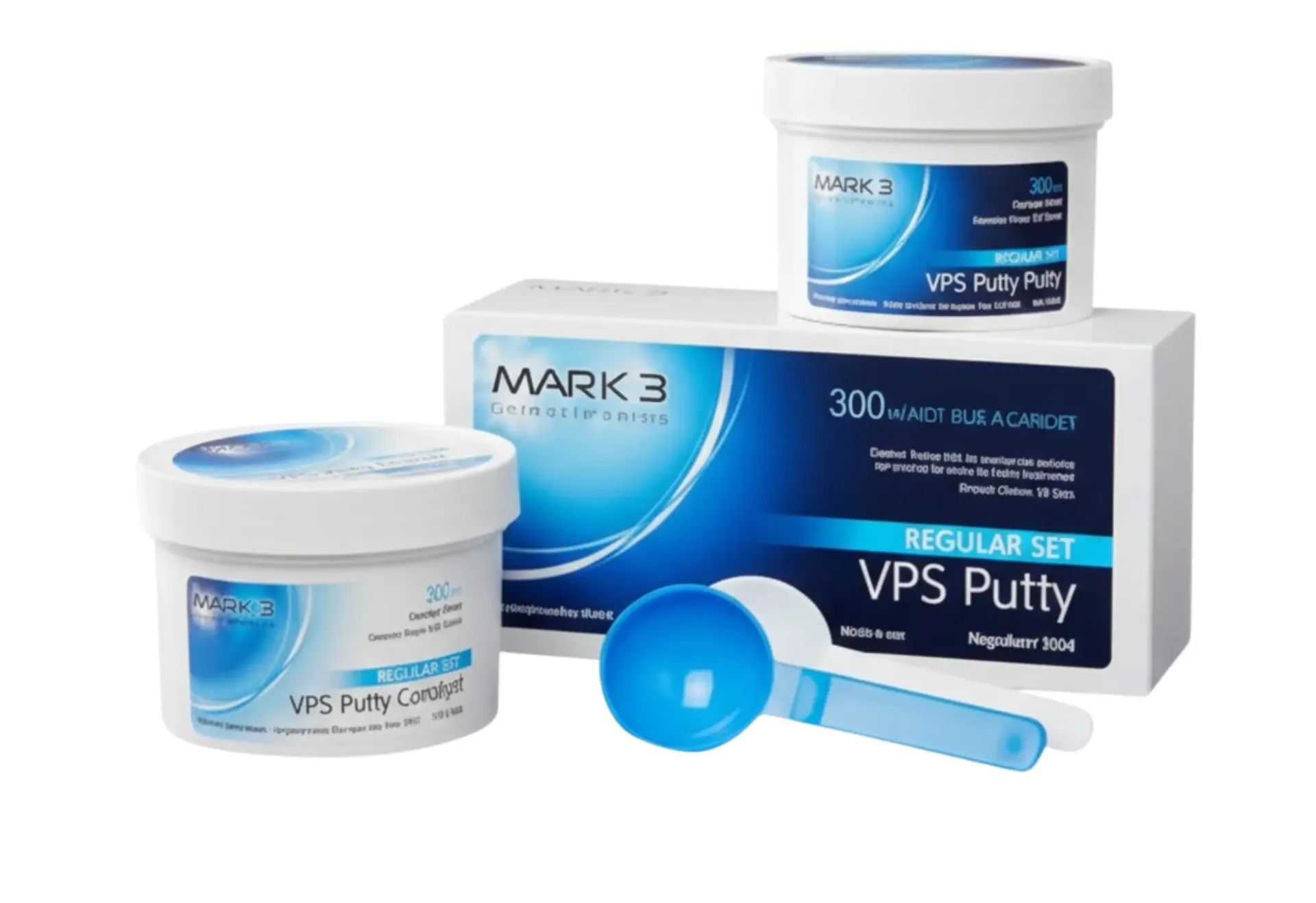 Mark3-VPS putty-300ml Base and 300ml catalyst (Regular Set-100-3004)