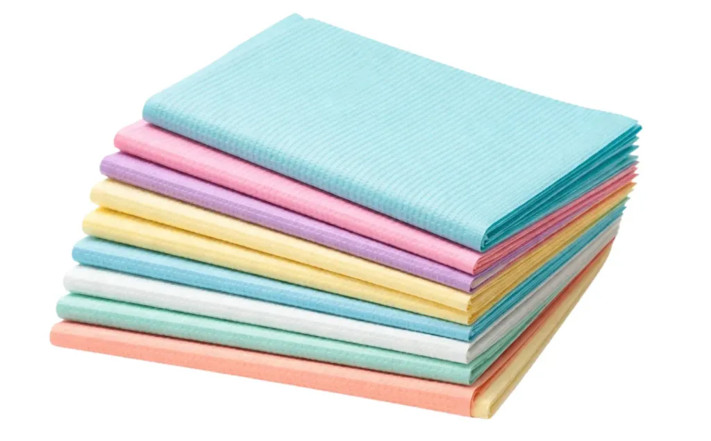 HSB-Disposable Bibs, 2+1 Ply, 13" x 18", 500/Pk