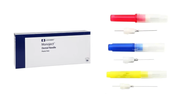 Kendall Healthcare-Monoject Needles, Plastic Hub, #400, 100/Bx