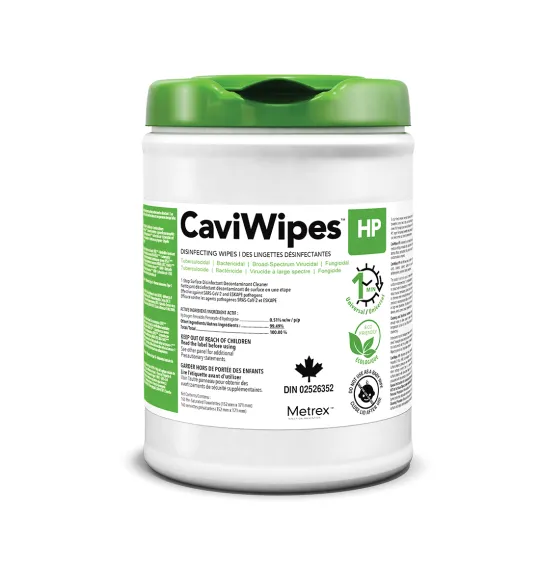 Metrex-CaviWipes™ HP-6"x6.75"-160 wipes/Pk-11-1610