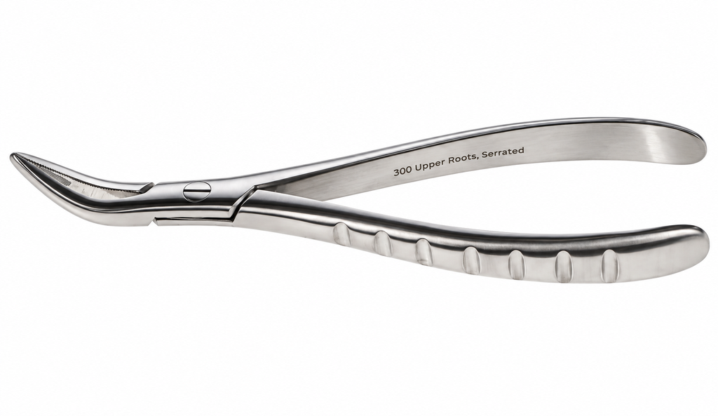 [2530] HiTeck Medical Instruments-300 Serrated Fragments Upper Roots-1/Pk-2530