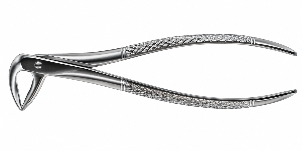 [1437] HiTeck Medical Instruments-74N Serrated Lower Roots, Narrow Beaks-1/Pk-1437
