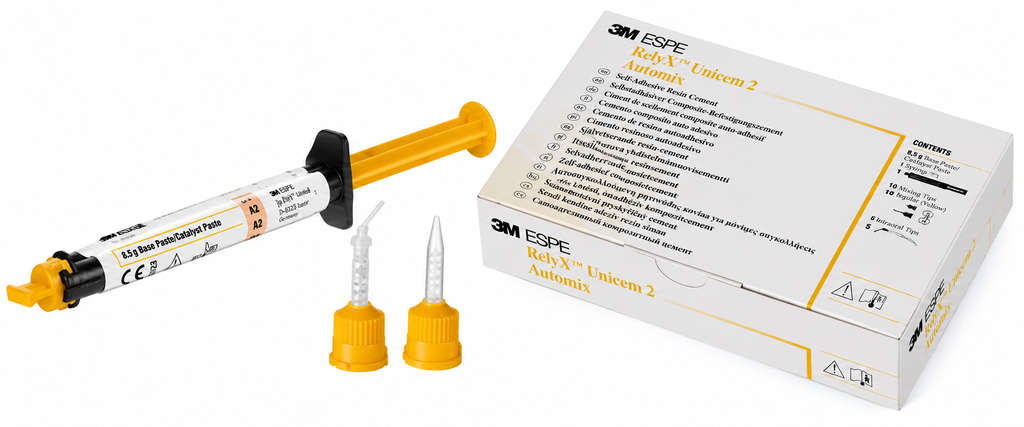 3M (Solventum)-RelyX Unicem 2 Self-Adhesive Resin Cement, Automix Syringe Refill, 8.5 g, A2 Universal, 1/Pk-56846