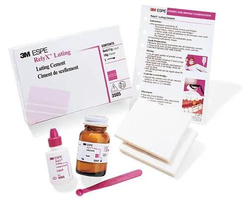 3M-RelyX Luting Cement Intro Kit 16g powder 9 ml liquid Accessories-3505