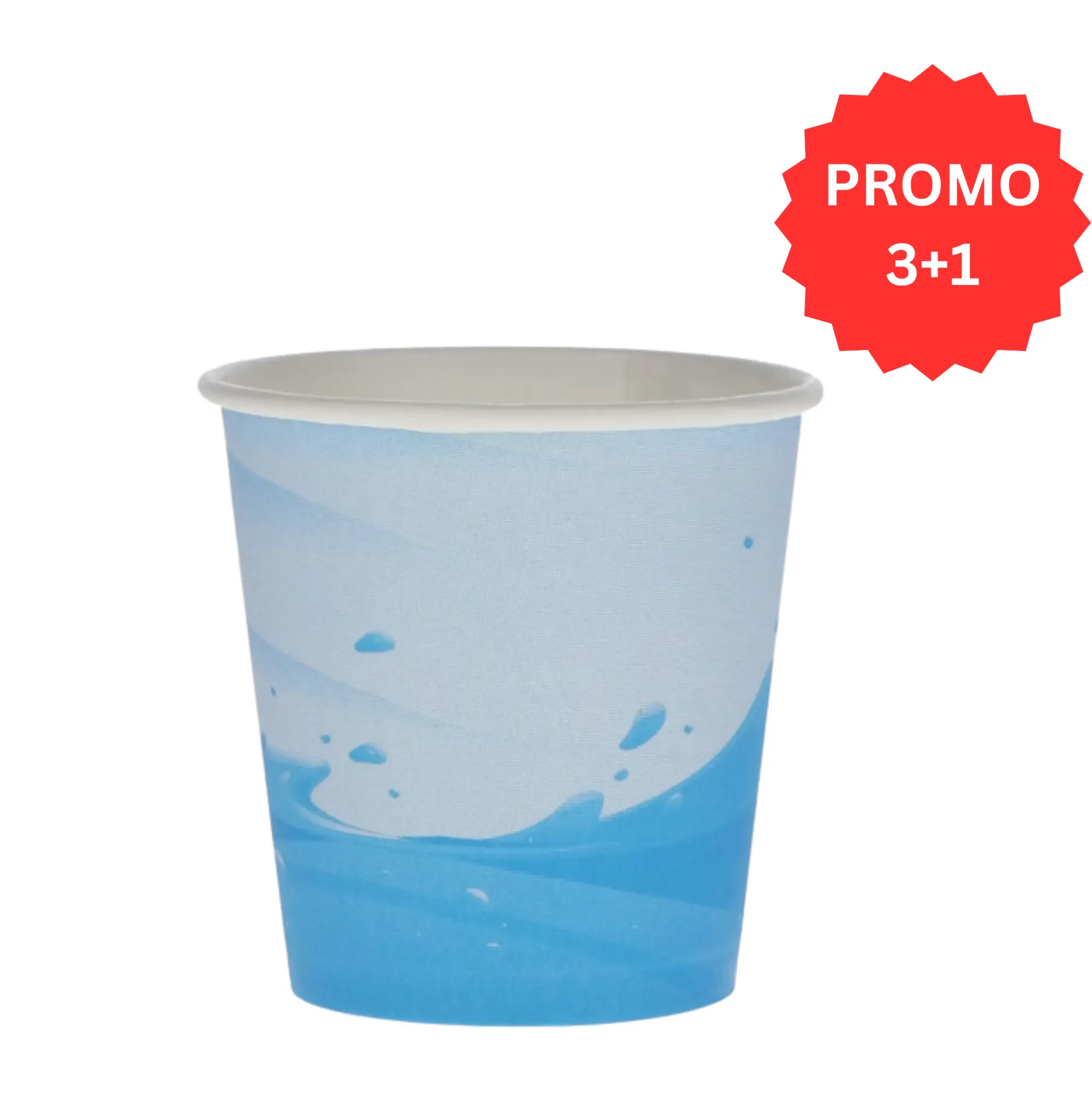 HSB-Paper Cups, 5oz, Light Blue, 1000/Case, 109270 (One box)