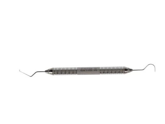 Hu-Friedy- TU#17/23 Double End Dental Explorer #6 Satin Steel Handle-EXTU17/236