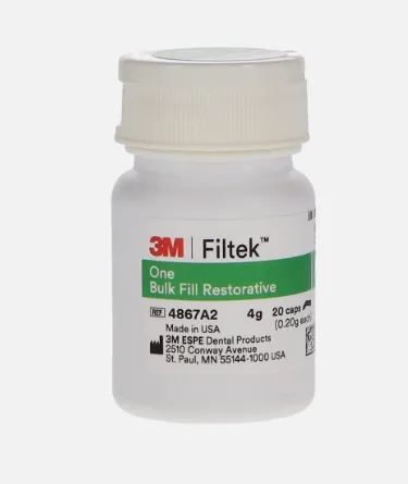 3M -A2 Filtek One Bulk Fill Posterior Restorative Capsules A2 20/Pk 0.2g-4867