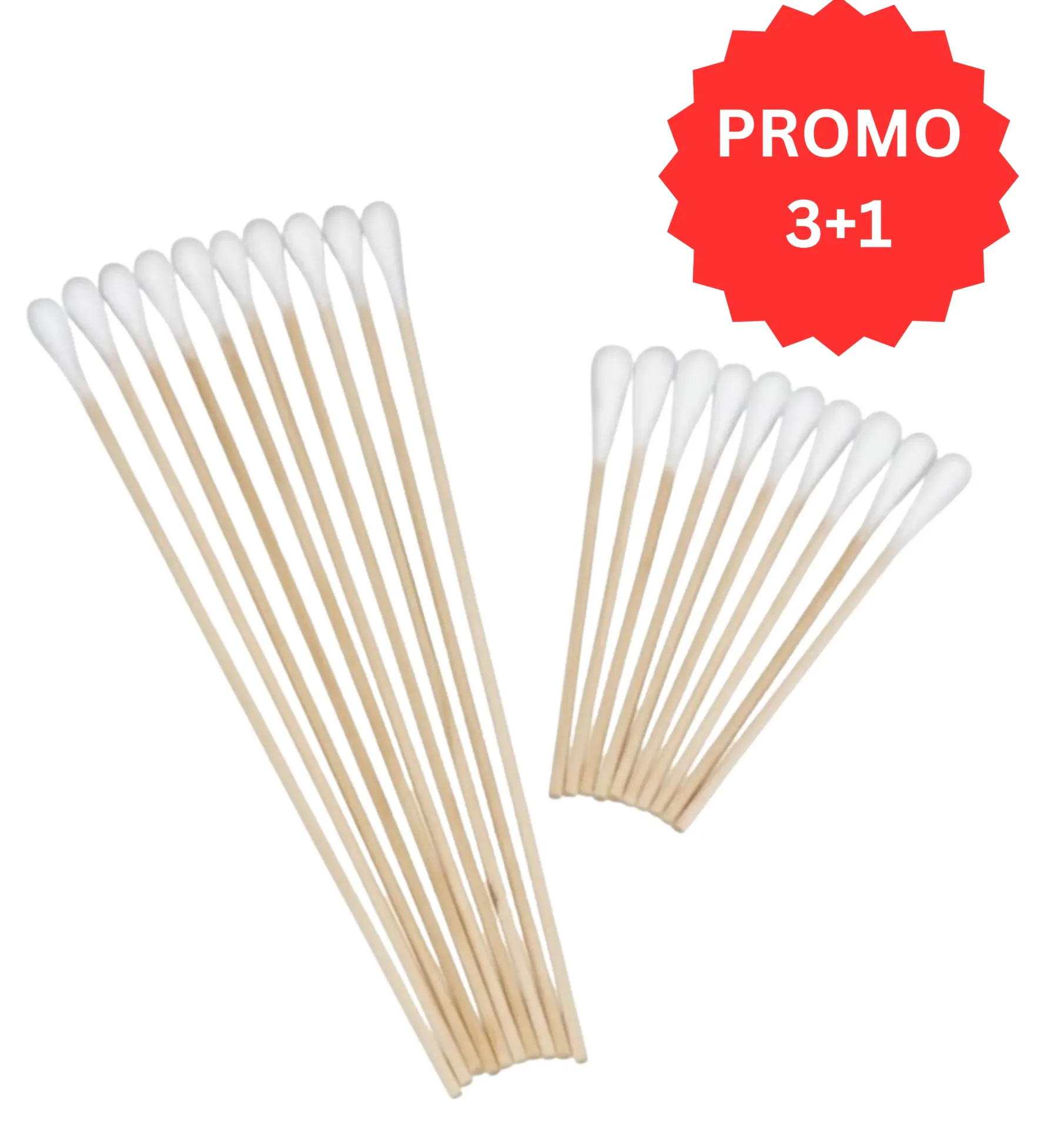 HSB-Cotton Tipped Applicators-6" 1000/Pk, 100421 (One box)