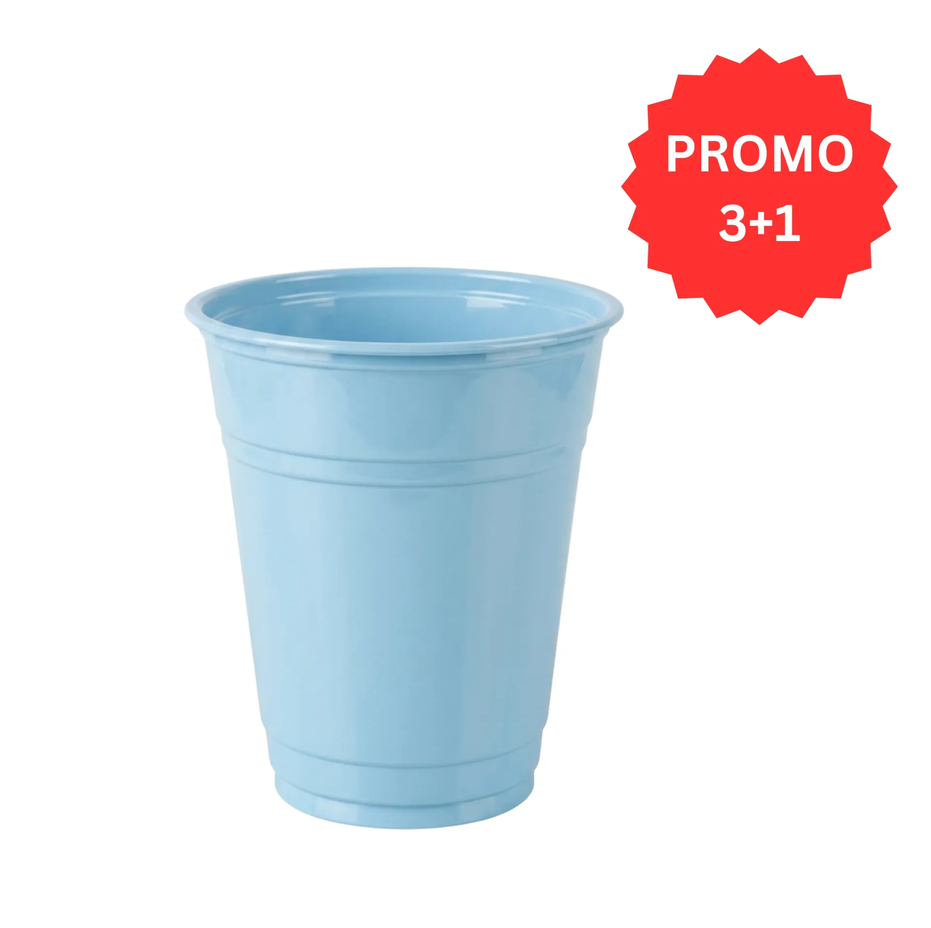 HSB-Plastic Cups 5oz. 1000/Case Blue, 109250 (One box)