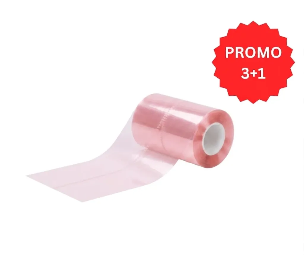 HSB-Non-Sterile Barrier Films, 4" x 6", Pink, 1200/Roll, 101212 (One box)