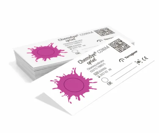 Terragene-Splat, Ultrasonic Cleaning Monitor Indicator Strips, 200/Pk, CDWA4