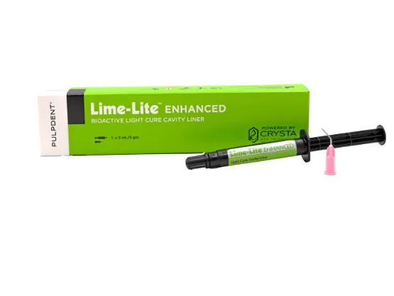 Pulpdent-Lime-Lite Enhanced, Syringe Refill, 3 ml, Single Pack, 1/Pk, LLE3