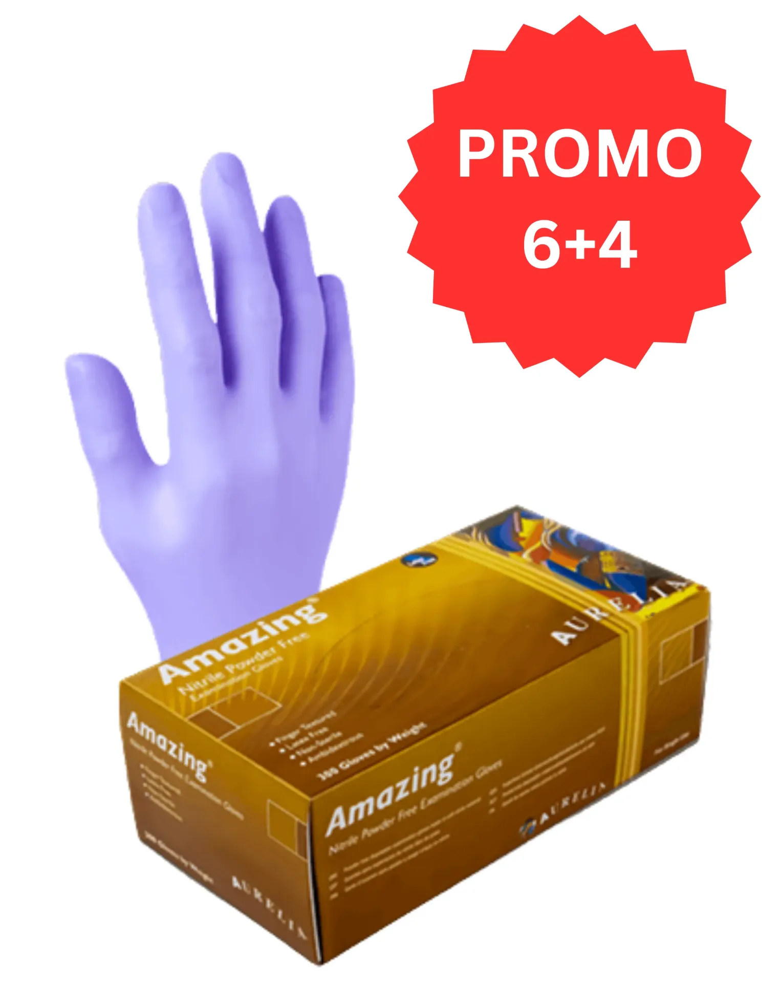 Aurelia® Amazing Nitrile Gloves – Purple –Small-92886 300/Pk