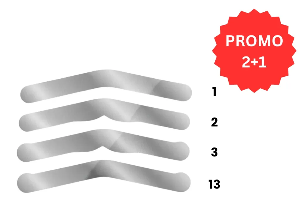 HSB-Tofflemire Matrix Bands, .0015", 0.04 mm, # 13, 144/Pk, 101111 (One box)